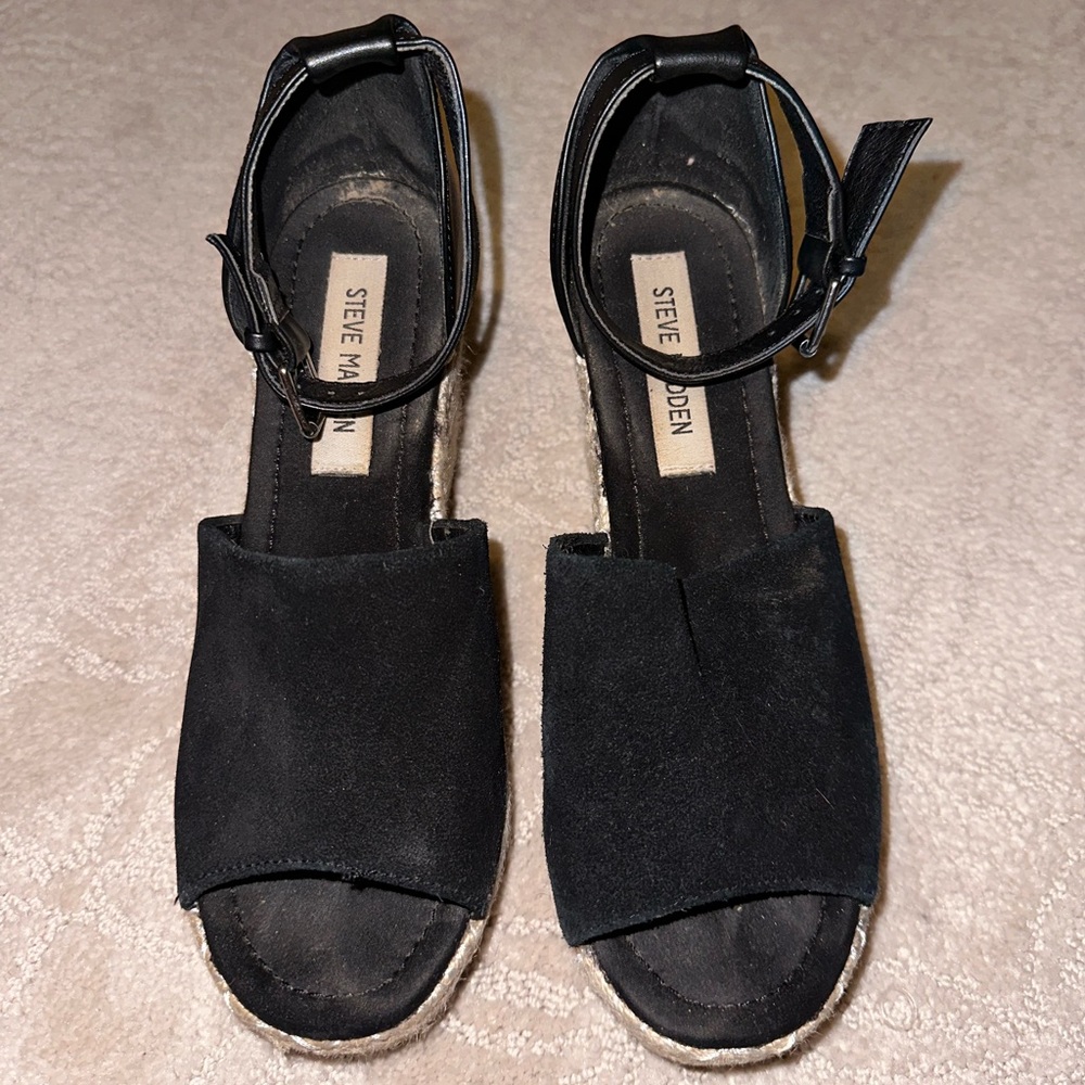 Steve Madden espadrille wedges